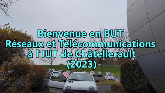 Bienvenue en BUT Réseaux et Télécommunications à Châtellerault !