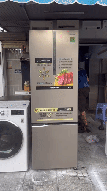 Panasonic Inverter 322L mới sang, có ngăn đông mềm. Mua bán Tủ lạnh tại Thành phố Thủ Đức Tp Hồ Chí Minh được đăng bởi Đỗ Chí Hoàn  hình 1