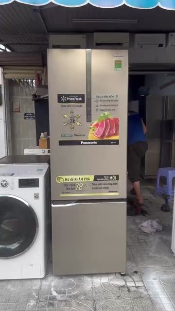 Panasonic Inverter 322L mới sang, có ngăn đông mềm. Mua bán Tủ lạnh tại Thành phố Thủ Đức Tp Hồ Chí Minh được đăng bởi Đỗ Chí Hoàn  hình 1