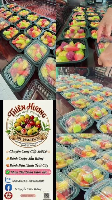 Chuyên Cung Cấp Sỉ&Lẻ Bánh Đậu Xanh Trái Cây 🍑. Mua bán Đồ ăn, thực phẩm và các loại khác tại Huyện Phú Tân An Giang được đăng bởi Bán Giày Si Tuyển hình 1