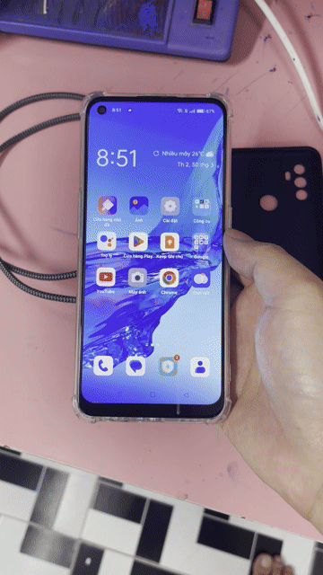 Oppo A53 trắng ram 8GB/128GB lưu, máy người dùng. Mua bán Điện thoại tại Huyện Thanh Trì Hà Nội được đăng bởi Minh Dương hình 1