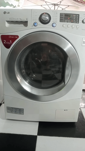 Thanh lý Máy Giặt 8kg/Sấy khô mặt liền . Mua bán Máy giặt tại Quận Tân Phú Tp Hồ Chí Minh được đăng bởi Điện Tử Quách Điêu hình 1