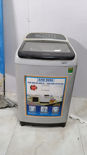 Máy giặt Samsung 10kg Xám zin đẹp . Mua bán Máy giặt tại Quận Phú Nhuận Tp Hồ Chí Minh được đăng bởi Nguyễn Duy Quang hình 1