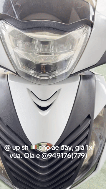 Honda SH màu Trắng. Mua bán Xe máy tại Thành phố Bến Tre Bến Tre được đăng bởi A Teo hình 1