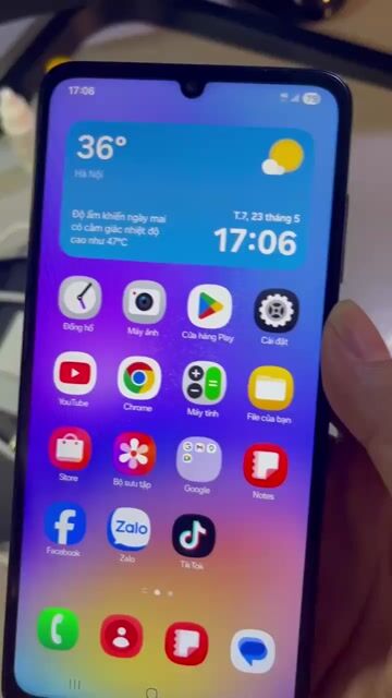 đt Samsung A05 64GB Đen chạy tốt mới hết bh hãng. Mua bán Điện thoại tại Huyện Thanh Trì Hà Nội được đăng bởi Trung Quân hình 1