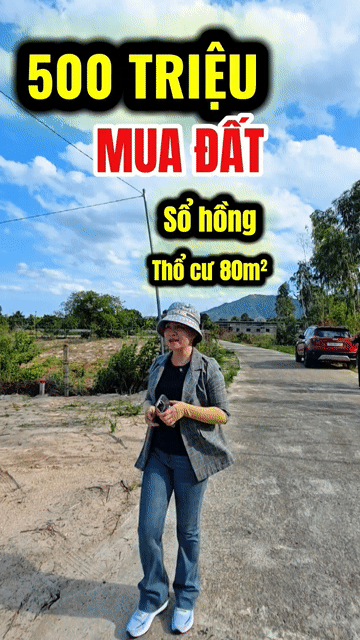 Mua bán Đất Huyện Diên Khánh Khánh Hòa diện tích 80 m² giá 500 triệu