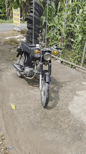 Honda 67 Đen xe cổ. Mua bán Xe máy tại Huyện Dầu Tiếng Bình Dương được đăng bởi phan phan 03 hình 1