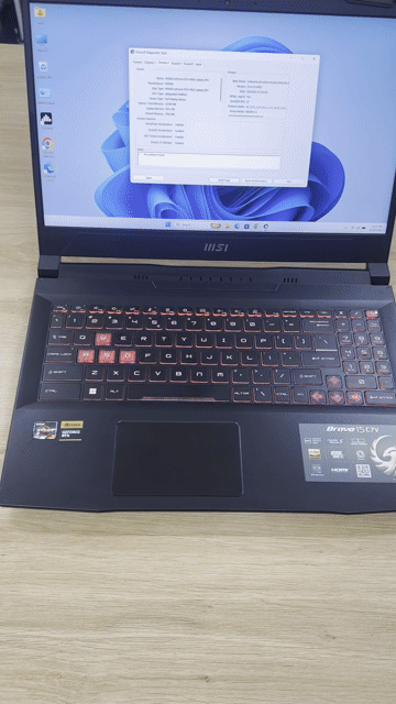 MSI Bravo 15 C7VFK Ryzen 7 16GB/512GB RTX 4060. Mua bán Laptop tại Quận Hoàng Mai Hà Nội được đăng bởi Hoàng Bách Techlife hình 1