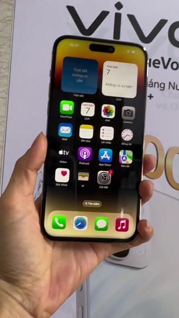 Apple iPhone 14 Pro Max 128GB Vàng. Mua bán Điện thoại tại Quận Cẩm Lệ Đà Nẵng được đăng bởi He beo hình 1