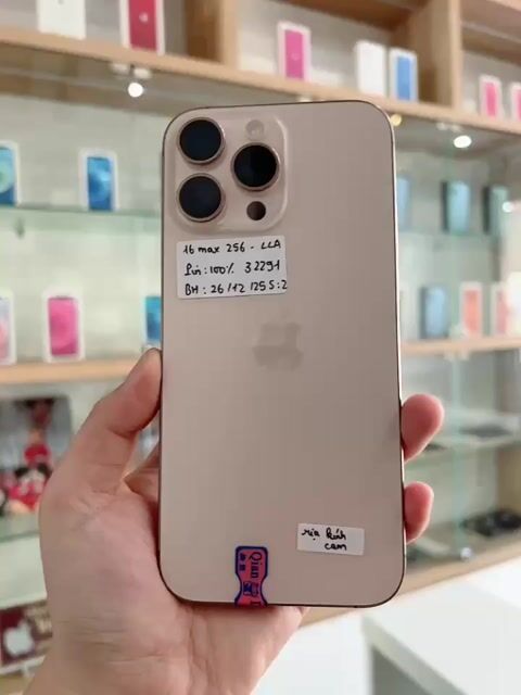 16 MAX VÀNG 256 MĨ PIN 100% ZIN CĂNG ÁP SUẤT. Mua bán Điện thoại tại Quận Thanh Khê Đà Nẵng được đăng bởi Bảo Ngô hình 1