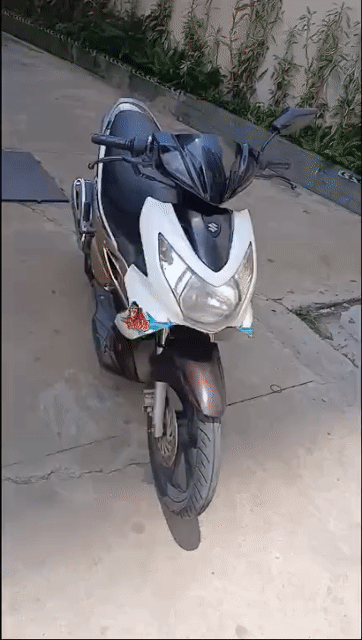 Suzuki Hayate Nâu trắng bstp. Mua bán Xe máy tại Quận 6 Tp Hồ Chí Minh được đăng bởi Anh hoà 78 hình 1