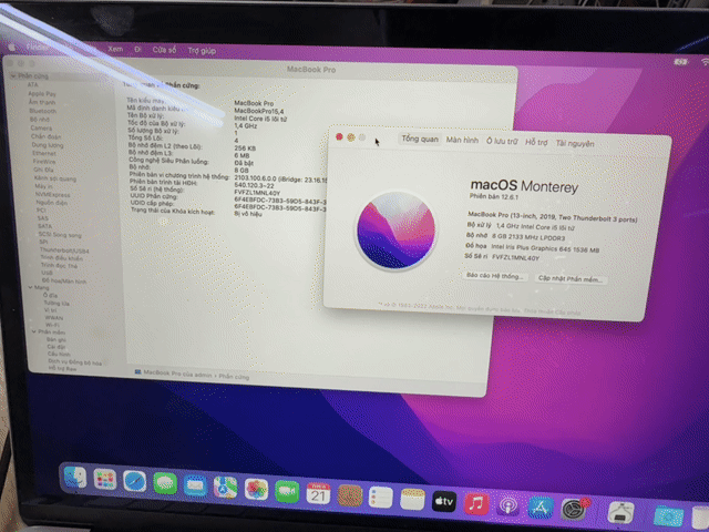 Apple MacBook Pro 13 inch 2019 i5 128GB. Mua bán Laptop tại Quận Đống Đa Hà Nội được đăng bởi tshop tây sơn hình 1