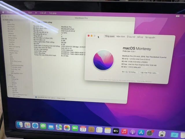 Apple MacBook Pro 13 inch 2019 i5 128GB. Mua bán Laptop tại Quận Đống Đa Hà Nội được đăng bởi tshop tây sơn hình 1