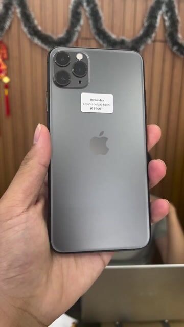 iPhone 11 Pro Max 64GB Đen. Mua bán Điện thoại tại Quận Ngô Quyền Hải Phòng được đăng bởi lê thanh thuỷ hình 1