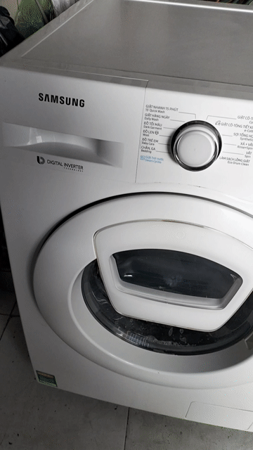 Máy giặt Samsung 9.0kg lồng ngang. Mua bán Máy giặt tại Quận 6 Tp Hồ Chí Minh được đăng bởi Thanh phong  hình 1