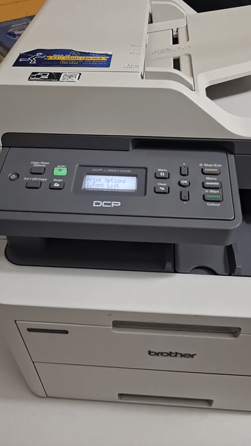 Máy in Brother 3551cdw đa chức năng đã qua sử dụng. Mua bán Đồ dùng văn phòng tại Huyện Bình Chánh Tp Hồ Chí Minh được đăng bởi Sag hình 1