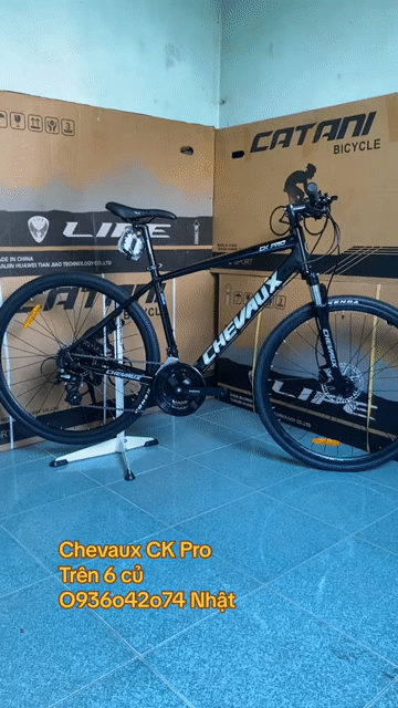 Xe đạp địa hình Chevaux CK Pro 2022 (black). Mua bán Xe đạp tại Thành phố Hải Dương Hải Dương được đăng bởi Xuân Kiên hình 2