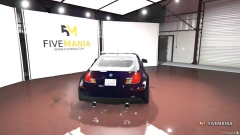 FIVEM Nissan 370Z | Realistic Sports Car [Unbadged] Add-On | Working Emergency Lights | Optimized | Fivem Ready | High Quality, video preview