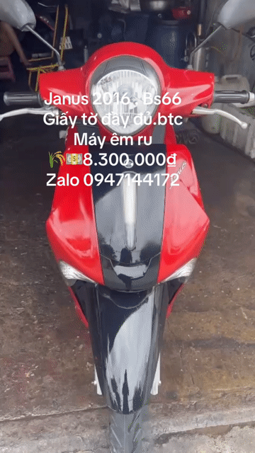 Yamaha Janus 2016 Đỏ. Mua bán Xe máy tại Huyện Bình Chánh Tp Hồ Chí Minh được đăng bởi Bình tĩnh sống hình 1