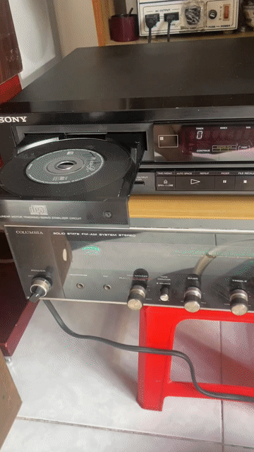 Sony CDP-228 ESD Đầu CD Đen Nhật Bản. Mua bán Tivi, Âm thanh tại Thành phố Biên Hòa Đồng Nai được đăng bởi Nguyễn lập  bảng  hình 1