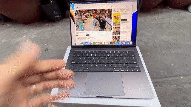 MACBOOK PRO 14' M4 / 16G / 512G / KÈM HỘP FUL SẠCH. Mua bán Laptop tại Quận 3 Tp Hồ Chí Minh được đăng bởi Tèo hình 1