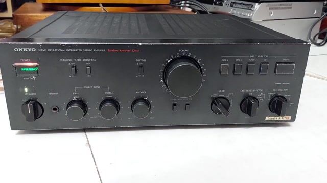 Amply Onkyo A-817RS Đen Nhật Bản. Mua bán Tivi, Âm thanh tại Huyện Bình Chánh Tp Hồ Chí Minh được đăng bởi Le va loa amply bãi hình 1