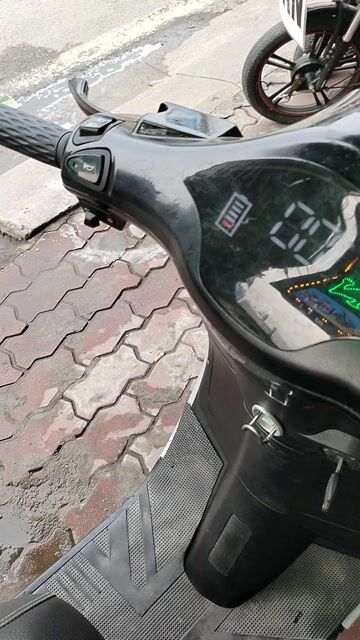 Xe máy điện Vespa màu Đen. Mua bán Xe điện tại Huyện Bình Chánh Tp Hồ Chí Minh được đăng bởi Nguyễn Thạnh hình 1