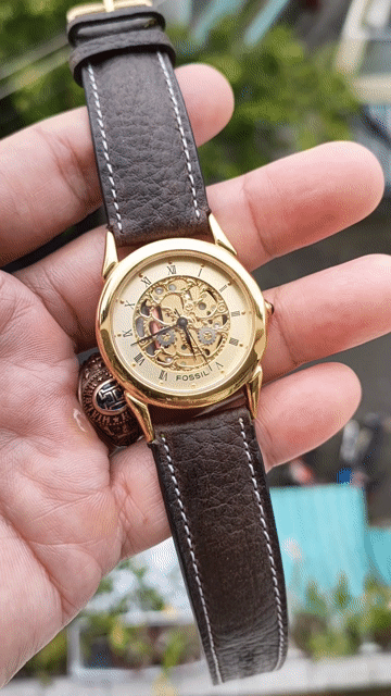 Đồng hồ FOSSIL- Mỏng lộ máy. Mua bán Đồng hồ tại Quận 3 Tp Hồ Chí Minh được đăng bởi Vin Watch hình 1
