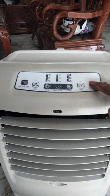 Quạt điều hòa Midea AC120-15F Trắng 60W. Mua bán Quạt tại Quận Liên Chiểu Đà Nẵng được đăng bởi điện lạnh 22 đà sơn hình 1