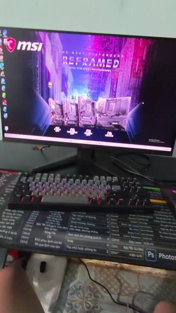 PC Gaming MSI i5-14400F RTX 5060 32GB/500GB. Mua bán Máy tính để bàn tại Huyện Vĩnh Cửu Đồng Nai được đăng bởi Long Nguyễn hình 1