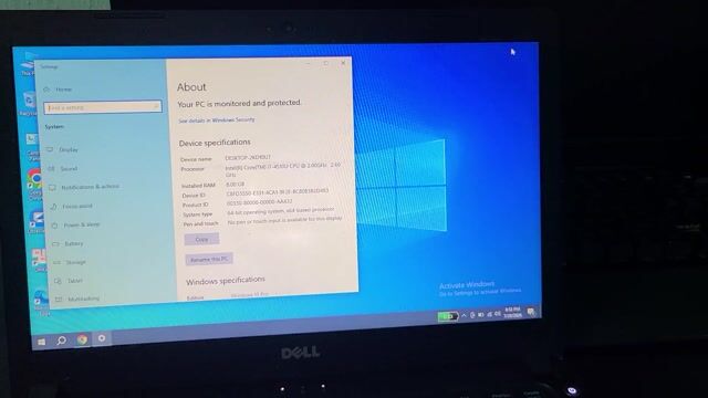 Dell Inspiron 15 i7 8GB/256GB Đen Like New. Mua bán Laptop tại Thành phố Đồng Xoài Bình Phước được đăng bởi Thanh Tuyền hình 1