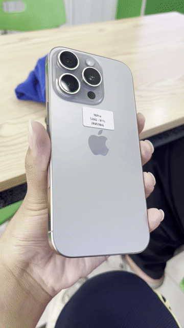 Apple iPhone 16 Pro 128GB Xám titan Likenew. Mua bán Điện thoại tại Quận Ngô Quyền Hải Phòng được đăng bởi lê thanh thuỷ hình 1