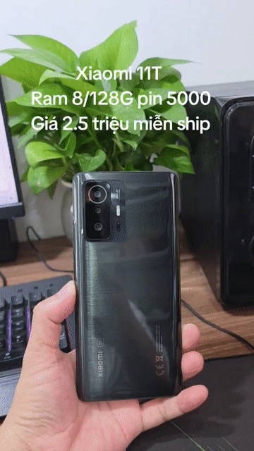 Xiaomi 11T 128GB  màn zin mượt pin khỏe. Mua bán Điện thoại tại Quận Hà Đông Hà Nội được đăng bởi Shop Điện Thoại Cũ Zin hình 1