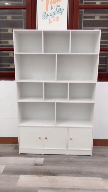 Bao lắp mẫu tủ bày đồ rộng 1m lưng kín. Mua bán Tủ, kệ gia đình tại Quận Tây Hồ Hà Nội được đăng bởi MAI TRANG STORE hình 1