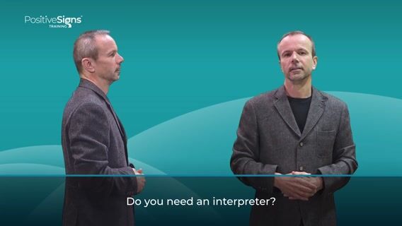 Do you need any interpreter?