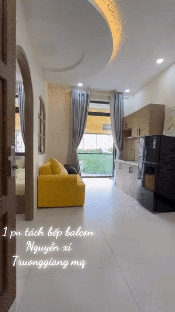Cho thuê Căn hộ Chung cư Quận Bình Thạnh Tp Hồ Chí Minh diện tích 35 m² giá 6,8 triệu/tháng