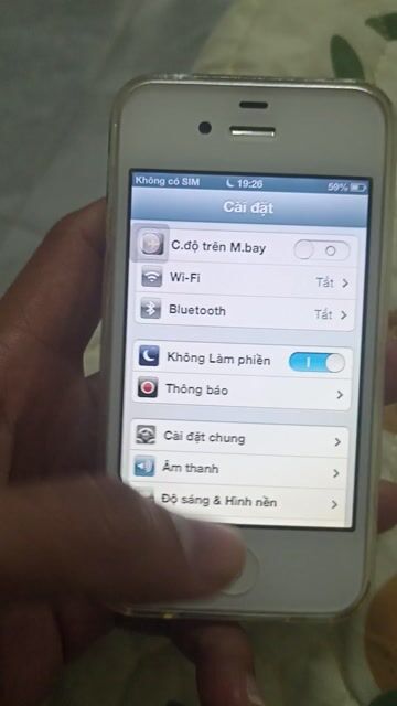 Apple iPhone 4 8GB Trắng. Mua bán Điện thoại tại Huyện Vĩnh Bảo Hải Phòng được đăng bởi Phạm Quang hình 1