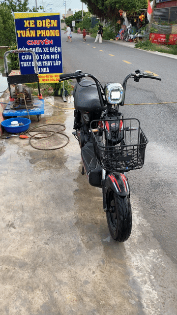 Xe đạp điện bò nhỏ 133M BH 1 năm, động cơ khoẻ. Mua bán Xe đạp tại Huyện Hải Hậu Nam Định được đăng bởi Trần Tuấn Phong hình 1