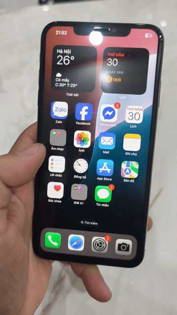 Apple iPhone Xs Max 256GB Vàng Gold Đã sử dụng. Mua bán Điện thoại tại Huyện Trảng Bom Đồng Nai được đăng bởi Hô linh hình 1