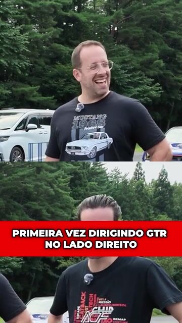 PRIMEIRA VEZ DIRIGINDO GTR NO LADO DIREITO