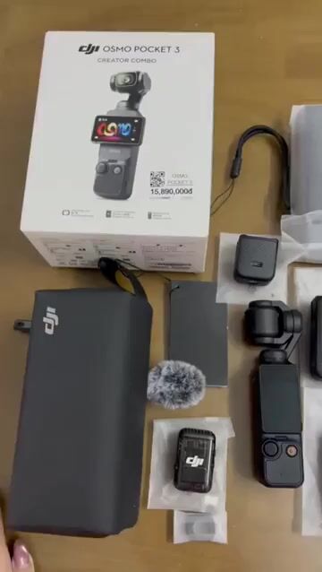 DJI Osmo Pocket 3 Creator Combo- TGDD - BH 11/2026. Mua bán Máy ảnh, Máy quay tại Quận 10 Tp Hồ Chí Minh được đăng bởi Kim Kieu Chinh Nguyen hình 1
