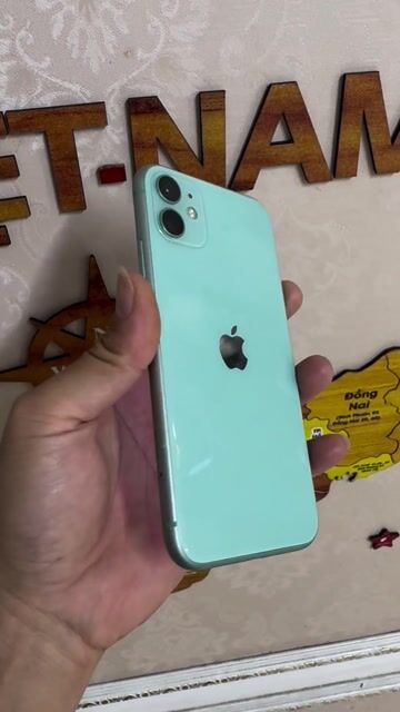 iPhone 11-Dung lượng 64GB Xanh lá Zin. pin mới. Mua bán Điện thoại tại Quận Long Biên Hà Nội được đăng bởi ADAYROI ĐIỆN THOẠI RUBY  hình 1
