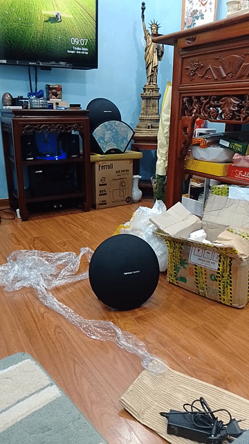 Loa Bluetooth Harman Kardon Đen. Mua bán Tivi, Âm thanh tại Quận Thanh Xuân Hà Nội được đăng bởi Huy eddy hình 1
