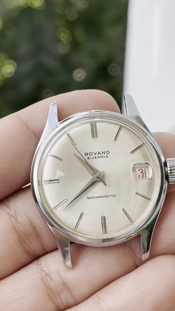 Rovano Thụy Sĩ Nam Thập niên 1960. Mua bán Đồng hồ tại Quận Bình Thuỷ Cần Thơ được đăng bởi Quốc Khải Cần Thơ hình 1