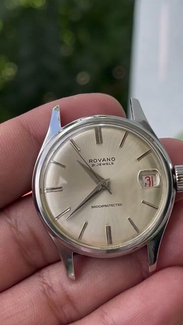 Rovano Thụy Sĩ Nam Thập niên 1960. Mua bán Đồng hồ tại Quận Bình Thuỷ Cần Thơ được đăng bởi Quốc Khải Cần Thơ hình 1