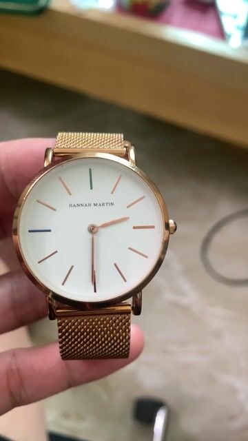 Đồng hồ Hannah Martin Vàng hồng Thép không gỉ. Mua bán Đồng hồ tại Huyện Quốc Oai Hà Nội được đăng bởi duc anh hình 1