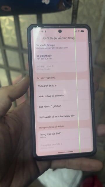 Google Pixel 7 Pro 12/128 qt có gl !. Mua bán Điện thoại tại Quận Bình Tân Tp Hồ Chí Minh được đăng bởi dương tuấn mạnh hình 1