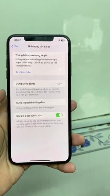 iPhone Xs Max 256GB nguyên zin chỉ thay pin mới. Mua bán Điện thoại tại Quận 12 Tp Hồ Chí Minh được đăng bởi Tính hình 1