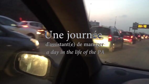 Une journée d'assistant de manager - a day in the PA life