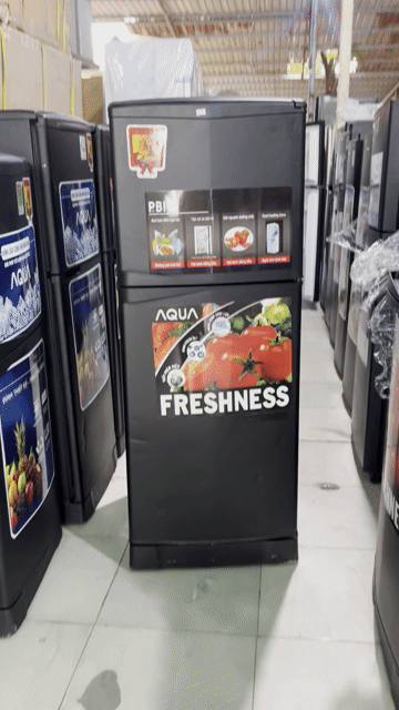 Tủ lạnh Aqua 150L Đen. Mua bán Tủ lạnh tại Quận 7 Tp Hồ Chí Minh được đăng bởi Bảo Linh ST hình 1